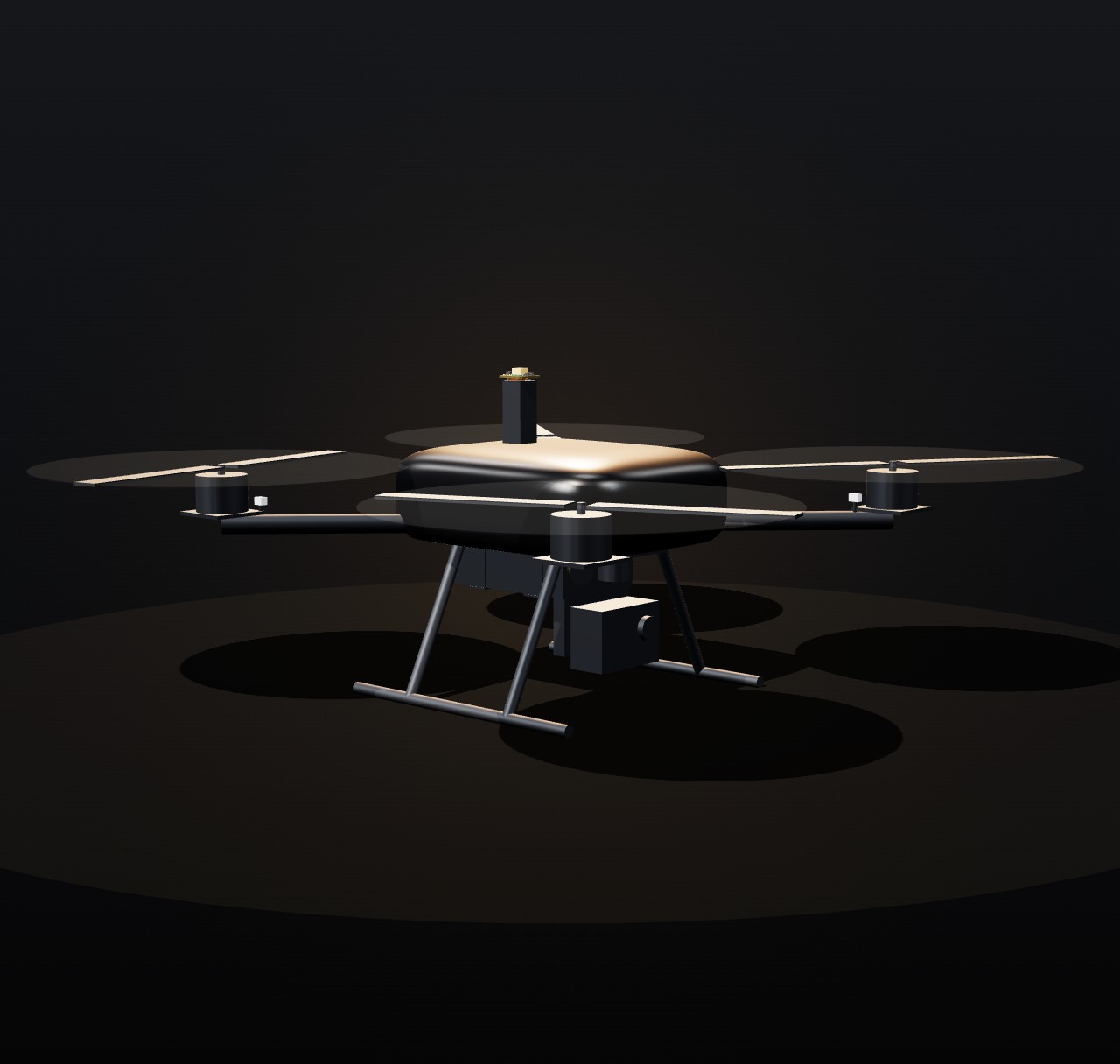 Quad X 550 filming drone